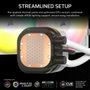 Corsair Nautilus 240 RS ARGB Blanco