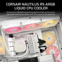 Corsair Nautilus 240 RS ARGB Blanco