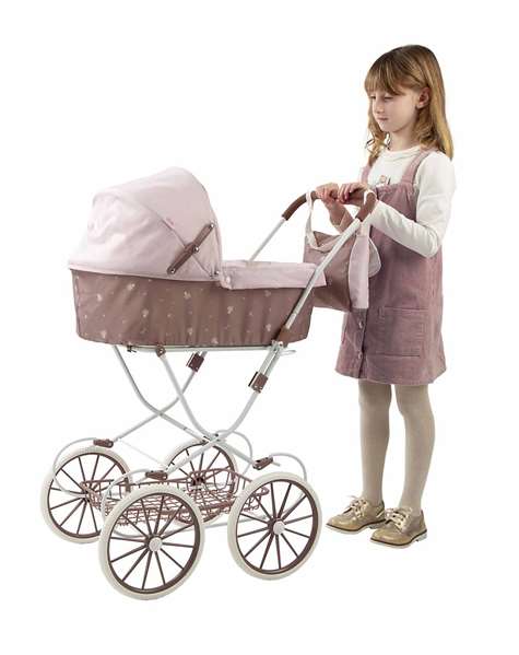Muñecas Arias Coche Capota Bear con Bolso