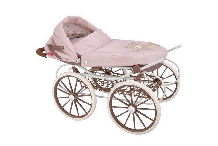 Muñecas Arias Coche Capota Bear con Bolso