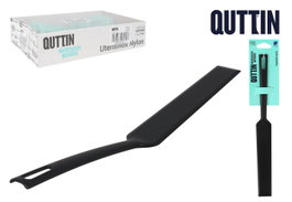 Quttin Espátula para Tarta de Nylon Negra 31x3,7x4cm