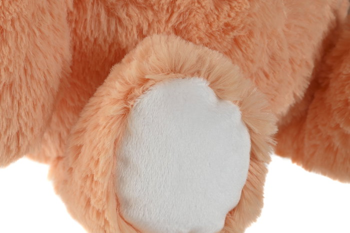 DKD Home Decor Peluche Naranja Gris 35 x 34 x 32 cm (4 Unidades)