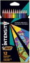 Bic Intensity Triangle Lápices de Colores, 12 Unidades, Colores Surtidos