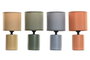 DKD Home Decor Lámpara de Sobremesa de Cerámica Surtida