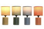 DKD Home Decor Lámpara de Sobremesa de Cerámica Surtida