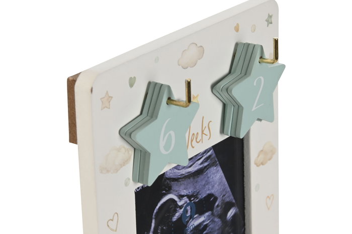 DKD Home Decor Marco de Fotos Lovely Bear 24 Beige