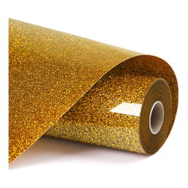 LOKLiK Europe Plotterfolie Glitzer Dorado 30,5 x 90 cm