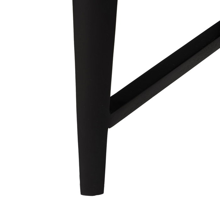 Armario Marrón-Negro Madera Salón 90 X 40 X 150 cm