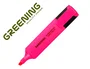 Greening Rotulador fluorescente punta biselada rosa fluor