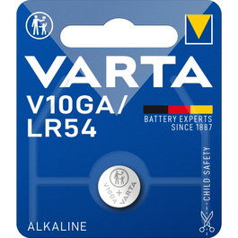 Varta Micro pila de botón alcalina V10GA/LR54 1,5 V