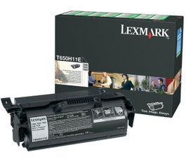 Lexmark T650H11E Cartucho de Tóner Negro de Alto Rendimiento