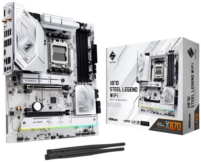 ASRock X870 Steel Legend WiFi ATX DDR5