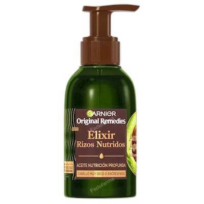 Garnier Original Remedies Elixir Rizos Nutridos 120 ml