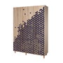 Hanah Home Mode-123 Armario Roble Sonoma 135x192x52 cm Tablero Partículas Melamina Diseño Moderno