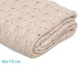 KioKids Manta de Bambú 100% para Bebé, Beige, 80 x 110 cm