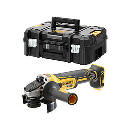 DeWALT DCG405NT-XJ Lijadora Excéntrica a Batería de 18V, 125 mm, 9000 RPM, Peso 1.7 kg, Negro/Amarillo