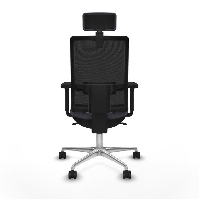 PIQUERAS Y CRESPO Silla de oficina Horna con mecanismo Sincro, Gris oscuro y Negro PIQUERAS Y CRESPO Silla de oficina Horna con mecanismo Sincro, Gris oscuro y Negro