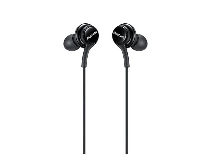 Samsung EO-IA500BBEGWW Auriculares Intraurales Alámbricos para Llamadas y Música, Conector 3.5 mm, Control de Volumen y Micrófono Integrado, Color Negro