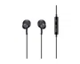 Samsung EO-IA500BBEGWW Auriculares Intraurales Alámbricos para Llamadas y Música, Conector 3.5 mm, Control de Volumen y Micrófono Integrado, Color Negro