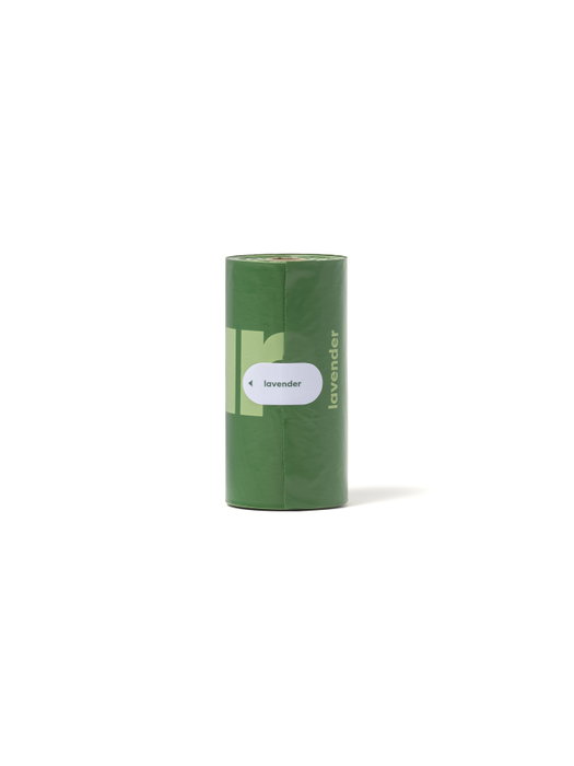 Earth Rated Rollos de Bolsas para Mascota Recambio Lavanda 8 x 15 u