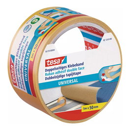 Tesa Cinta adhesiva de doble cara universal 5m 50mm