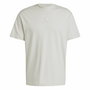 Camiseta de Manga Corta Hombre Adidas All Szn Blanco Beige