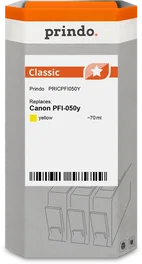 Prindo Cartucho de tinta amarillo PRICPFI050Y Classic 70ml