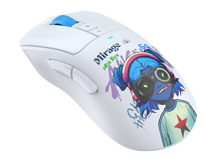 A4-Tech Bloody R73 Ultra Duo Nyx Mirage Blanco