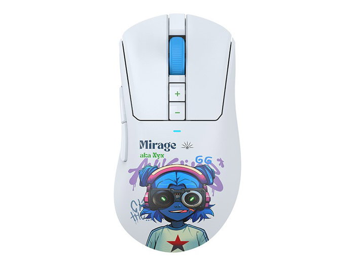 A4-Tech Bloody R73 Ultra Duo Nyx Mirage Blanco