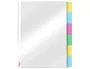 Esselte Funda Multitaladro con Pestañas PP 85µ Cristal Liso A4 Set de 6