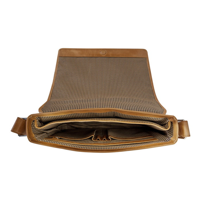 dbramante 1928 Marselisborg Bandolera para portátil de 14 pulgadas Color Dorado Tan