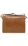 Dbramante1928 Marselisborg Funda Bandolera de Cuero para Portátil 14" (35.6 cm) - Marrón Dorado, 2ª Generación, Resistente a Rayones y Polvo