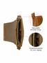 Dbramante1928 Marselisborg Funda Bandolera de Cuero para Portátil 14" (35.6 cm) - Marrón Dorado, 2ª Generación, Resistente a Rayones y Polvo
