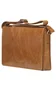 Dbramante1928 Marselisborg Funda Bandolera de Cuero para Portátil 14" (35.6 cm) - Marrón Dorado, 2ª Generación, Resistente a Rayones y Polvo