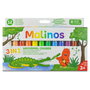 Malinos Wachsmal-Zauber Lápices de Cera 12 Colores