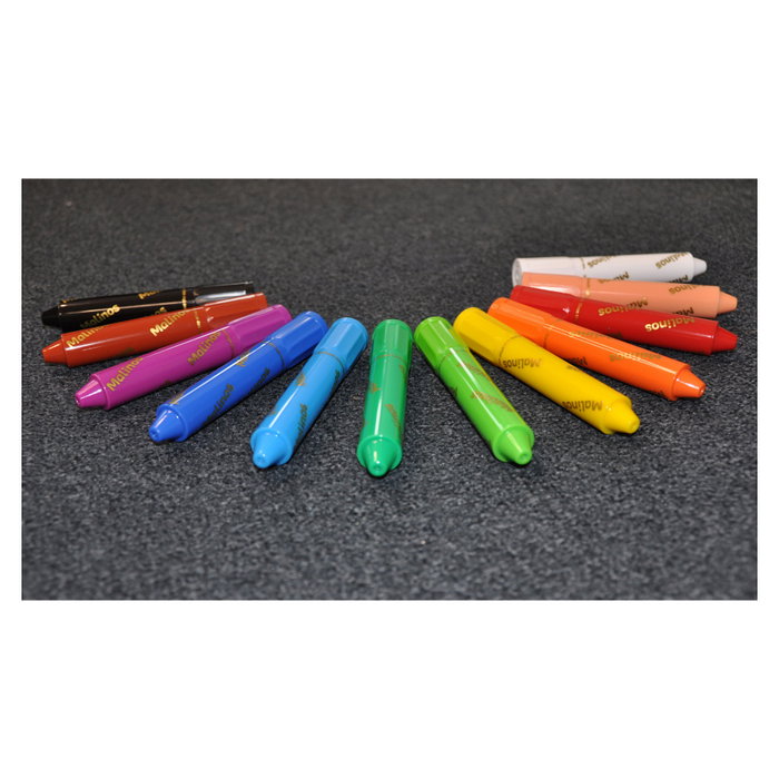 Malinos Wachsmal-Zauber Lápices de Cera 12 Colores