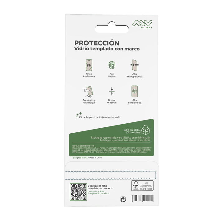 Protector de Pantalla para Móvil Myway 400 Lite 5G