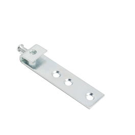 HERRAJES ALK Colgador Mueble E-Delta Acero Zincado con Tornillo M4-14 para Fijación de Muebles a Pared