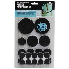 Je cherche une Idee Juego De 50 Topes Adhesivos Antirayaduras y Antideslizantes de Fieltro y PVC