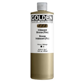 Golden Colores Acrílicos Fluid Bronze Iridiscente (Fino) 473 ml