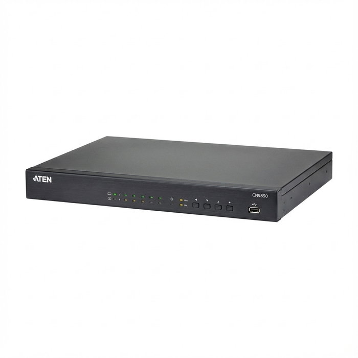 ATEN CN9850 Switch KVM over IP 4K HDMI 1 Puerto con Acceso Remoto, 4096x2160 Pixeles, USB, Audio, Negro ATEN CN9850 Switch KVM over IP 4K HDMI 1 Puerto con Acceso Remoto, 4096x2160 Pixeles, USB, Audio, Negro