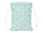 Bolsa Mochila con Cuerdas Safta Pandi Azul 26 x 34 x 1 cm