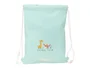 Bolsa Mochila con Cuerdas Safta Pandi Azul 26 x 34 x 1 cm