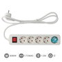 GSC Evolution Base múltiple Serie Mega 5T con 5 tomas y cable de 1,5m