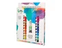 Liderpapel Tempera Gouache Caja de 24 Tubos de Aluminio de 12 ml, Colores Surtidos (Blanco Titanio, Amarillo, Rojo, Verde, Azul, Negro, etc.)