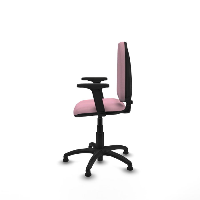 PIQUERAS Y CRESPO Silla de oficina Aýna Rosa con Brazos 2D