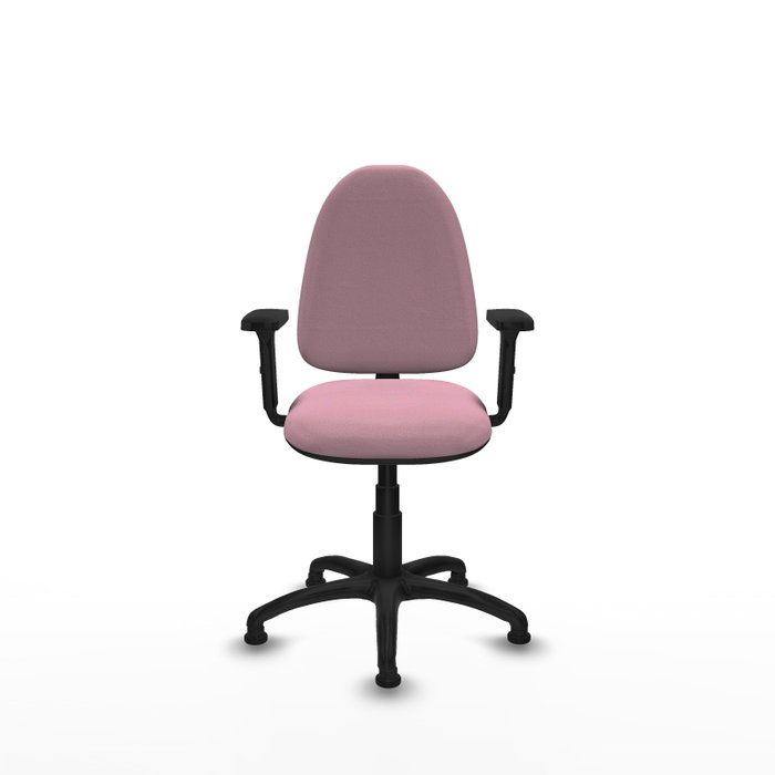 PIQUERAS Y CRESPO Silla de oficina Aýna Rosa con Brazos 2D