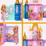 MATTEL Castillo Plegable de las Princesas Disney con Muñeca Rapunzel