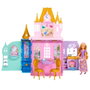 MATTEL Castillo Plegable de las Princesas Disney con Muñeca Rapunzel