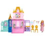MATTEL Castillo Plegable de las Princesas Disney con Muñeca Rapunzel